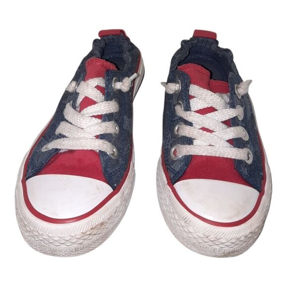 Falls Creek Blue and Red Sneakers - Picture 2 of 3